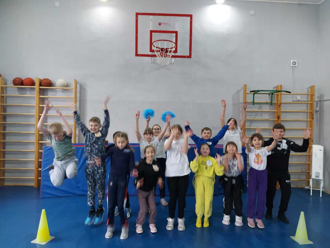 Спортивная эстафета «Олимпийская минутка».